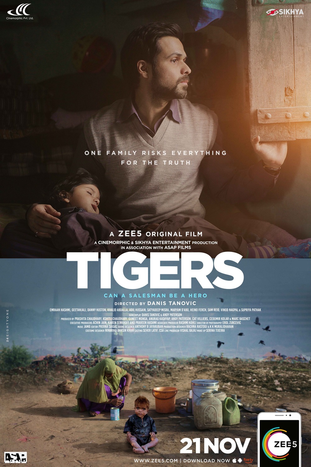 Extra Large Movie Poster Image for Tigers (#4 of 5)