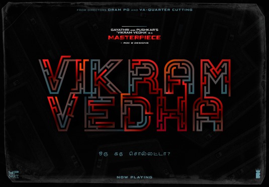 Vikram Vedha Movie Poster