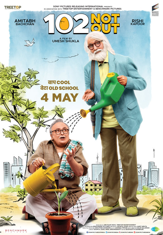 102 Not Out Movie Poster