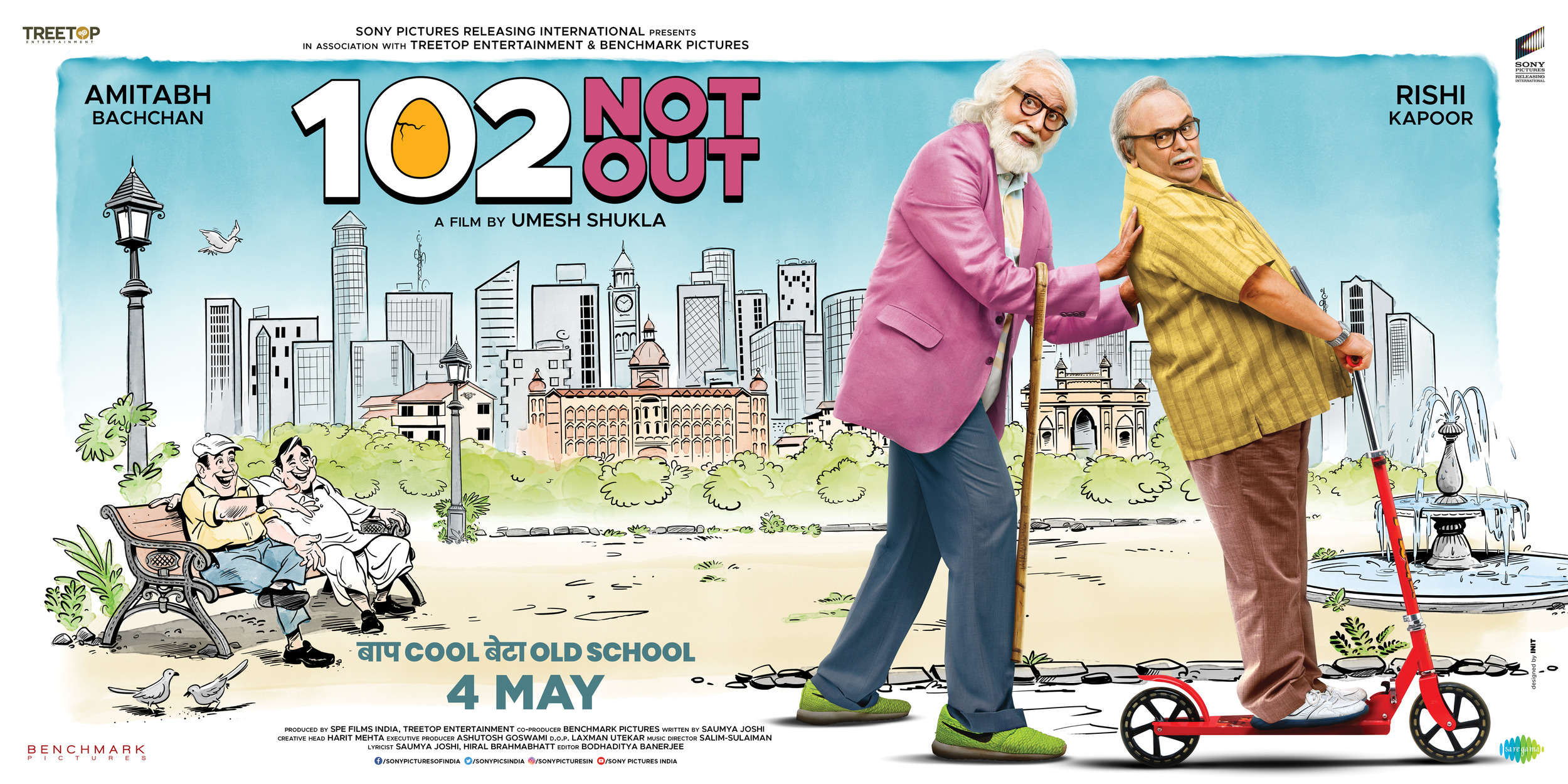 Mega Sized Movie Poster Image for 102 Not Out (#4 of 7)