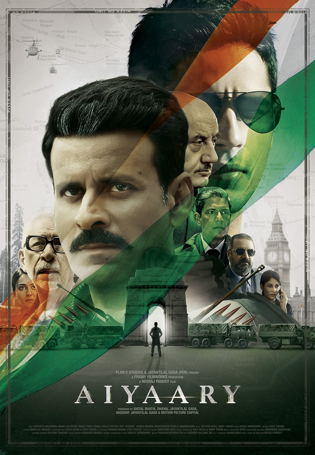 Extra Large Movie Poster Image for Aiyaary (#4 of 5)