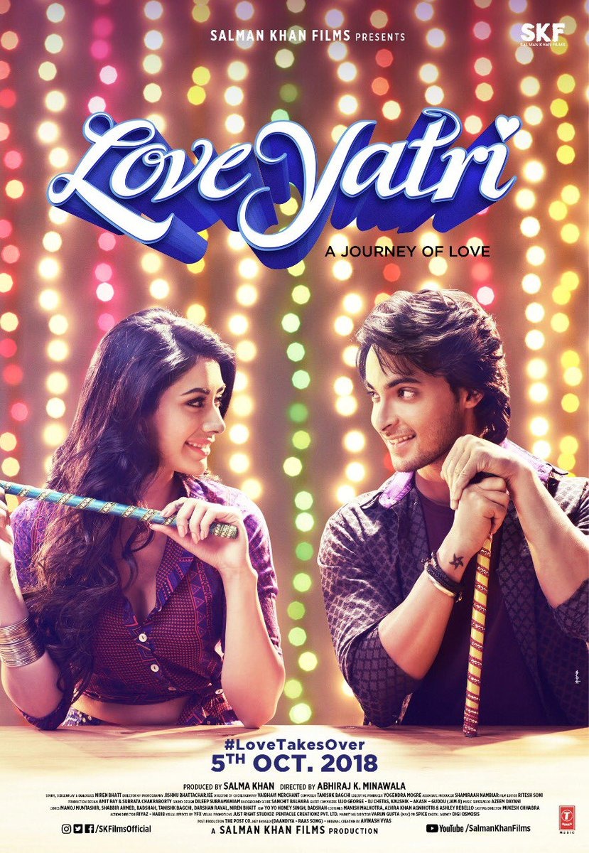 Extra Large Movie Poster Image for Loveyatri 