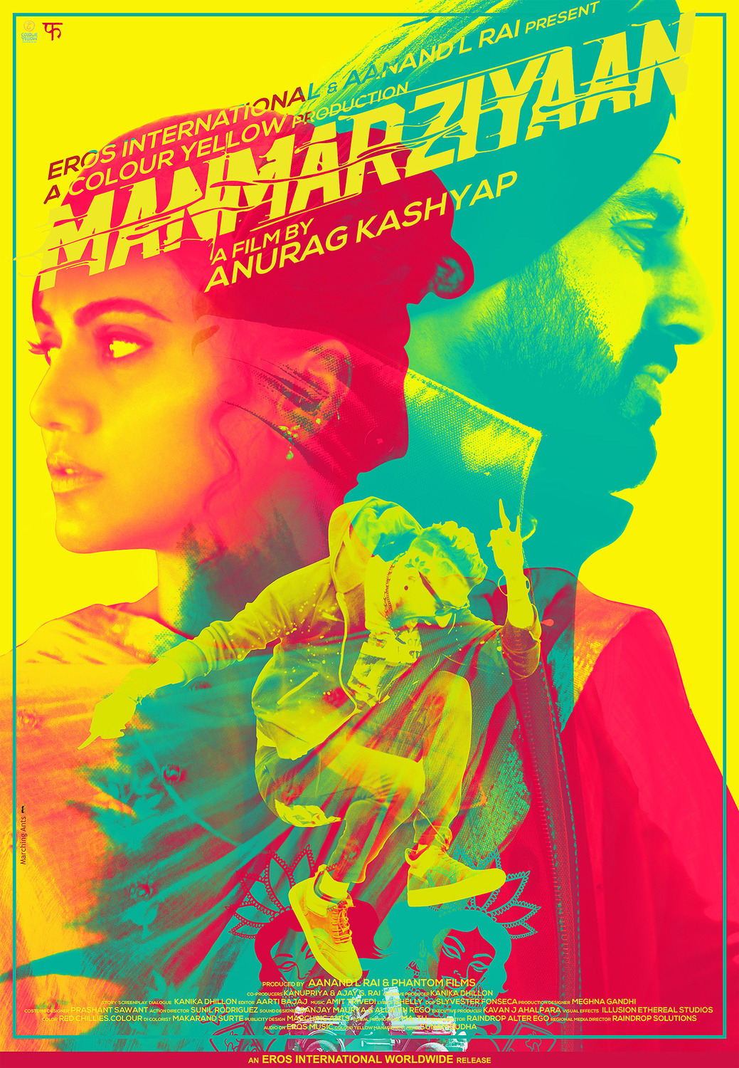 Extra Large Movie Poster Image for Manmarziyaan (#2 of 3)