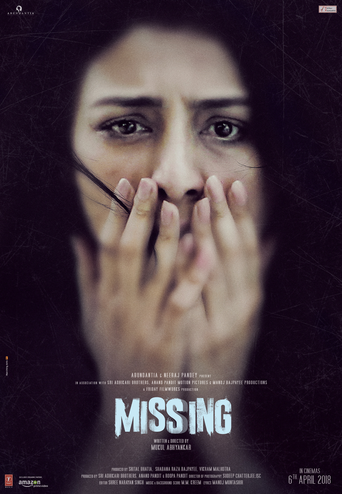 Mega Sized Movie Poster Image for Missing (#1 of 4)