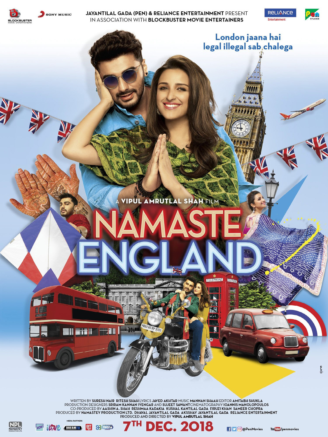 Extra Large Movie Poster Image for Namaste England (#4 of 6)