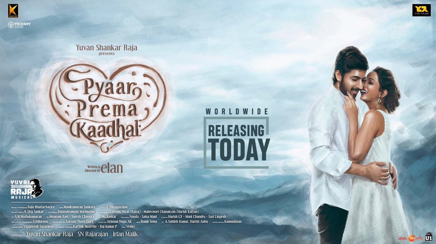 Extra Large Movie Poster Image for Pyaar Prema Kaadhal (#6 of 10)