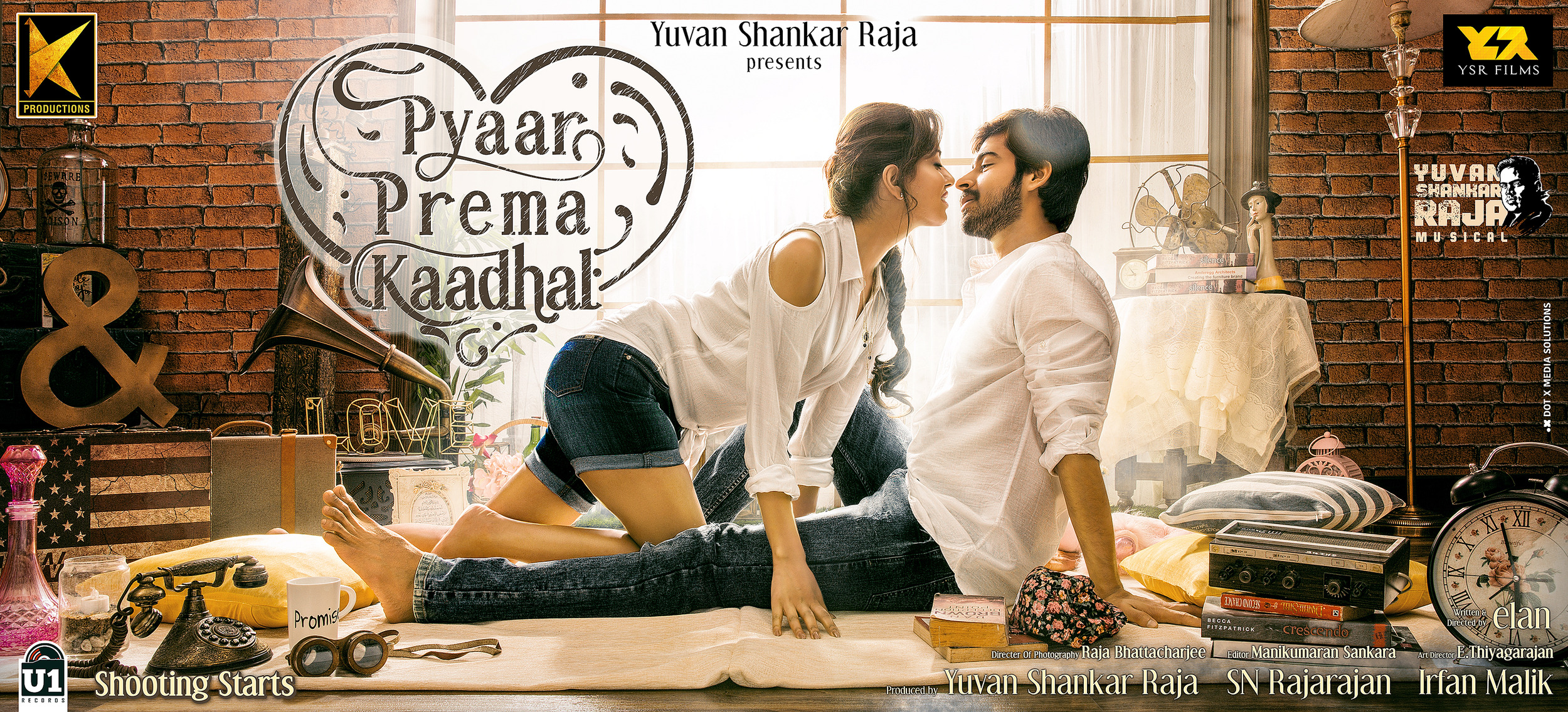 Mega Sized Movie Poster Image for Pyaar Prema Kaadhal (#9 of 10)