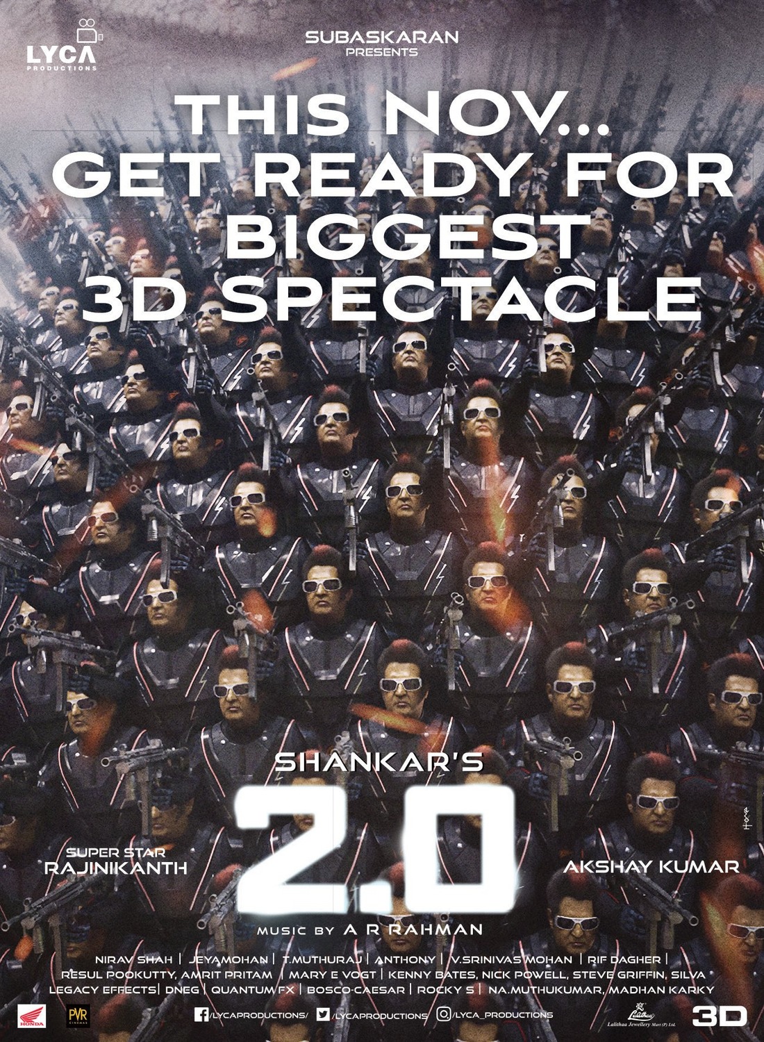 Extra Large Movie Poster Image for 2.0 (#13 of 16)