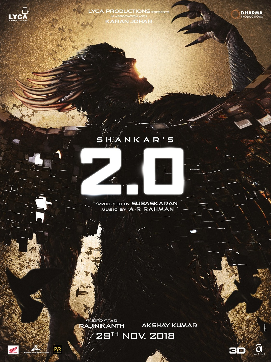 Extra Large Movie Poster Image for 2.0 (#2 of 16)