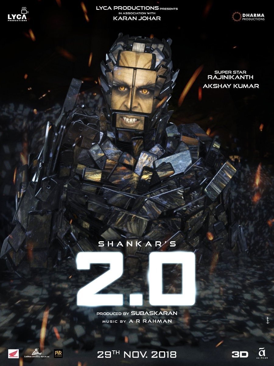 Extra Large Movie Poster Image for 2.0 (#3 of 16)