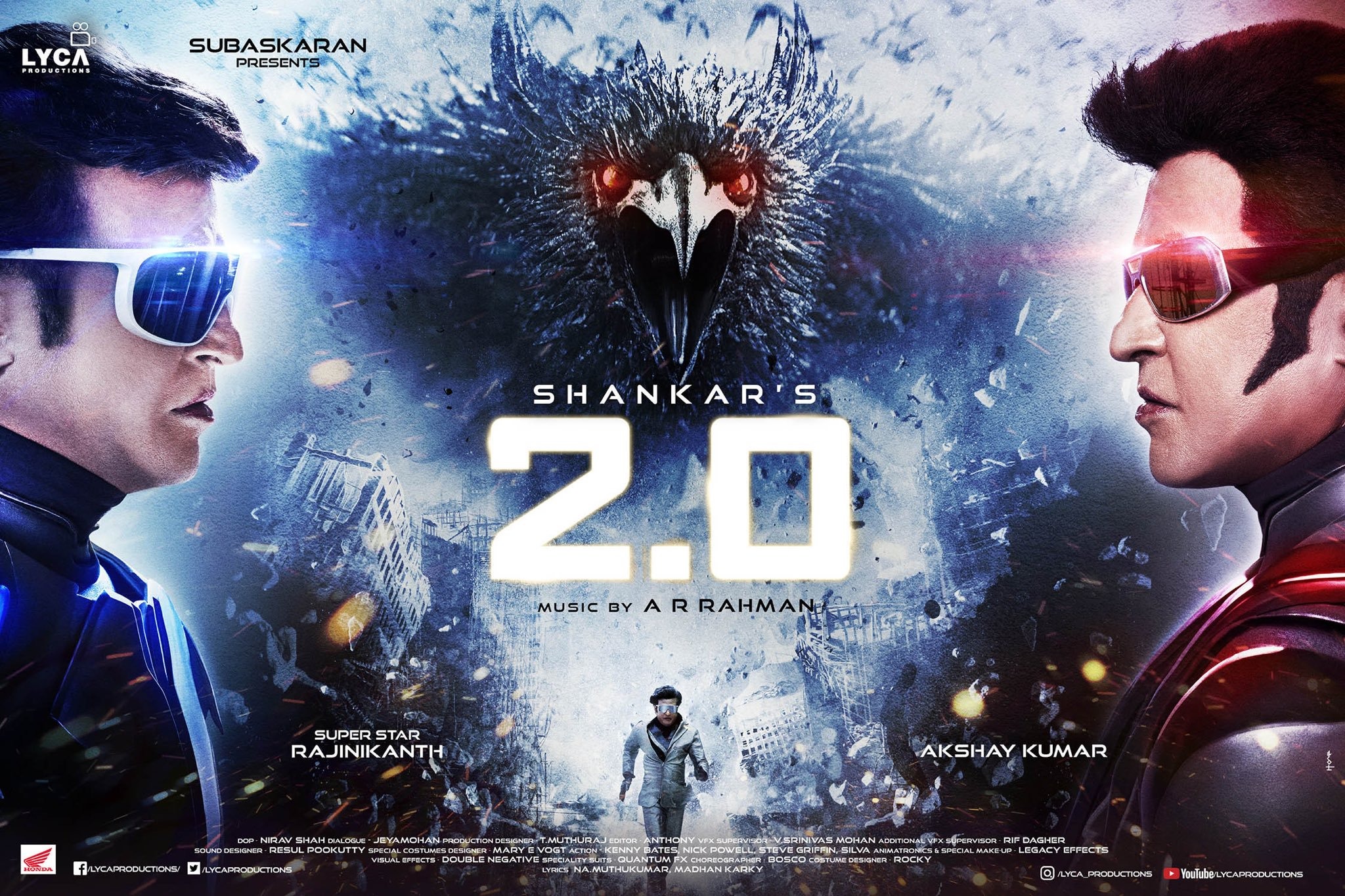 Mega Sized Movie Poster Image for 2.0 (#5 of 16)