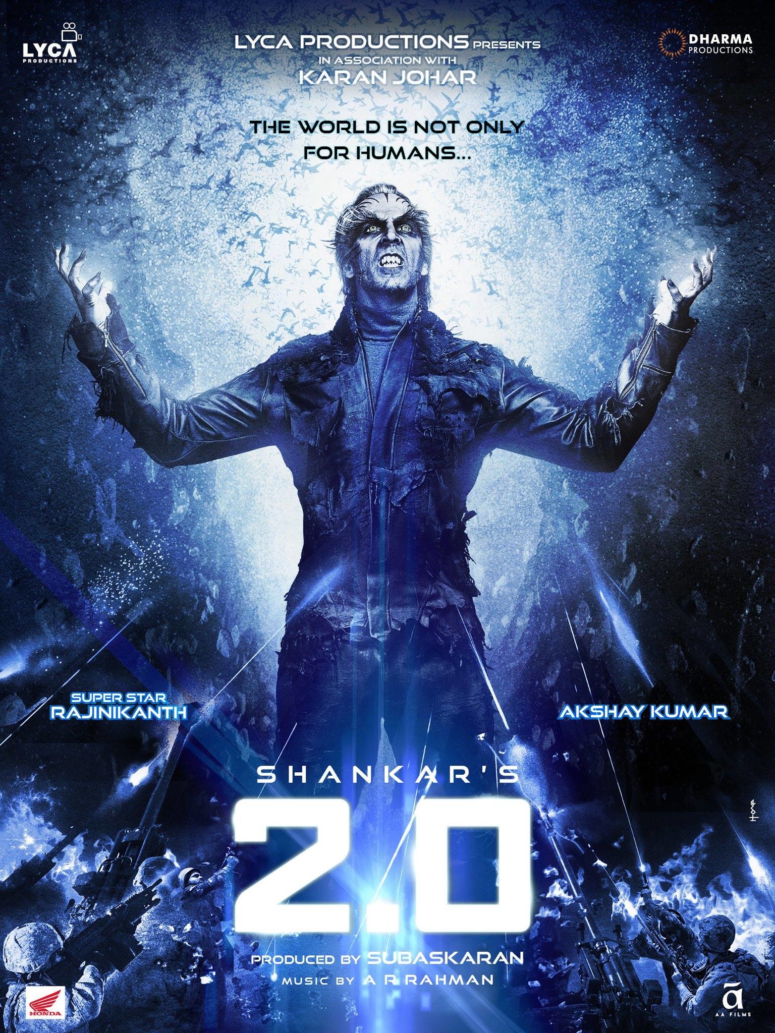 Mega Sized Movie Poster Image for 2.0 (#6 of 16)