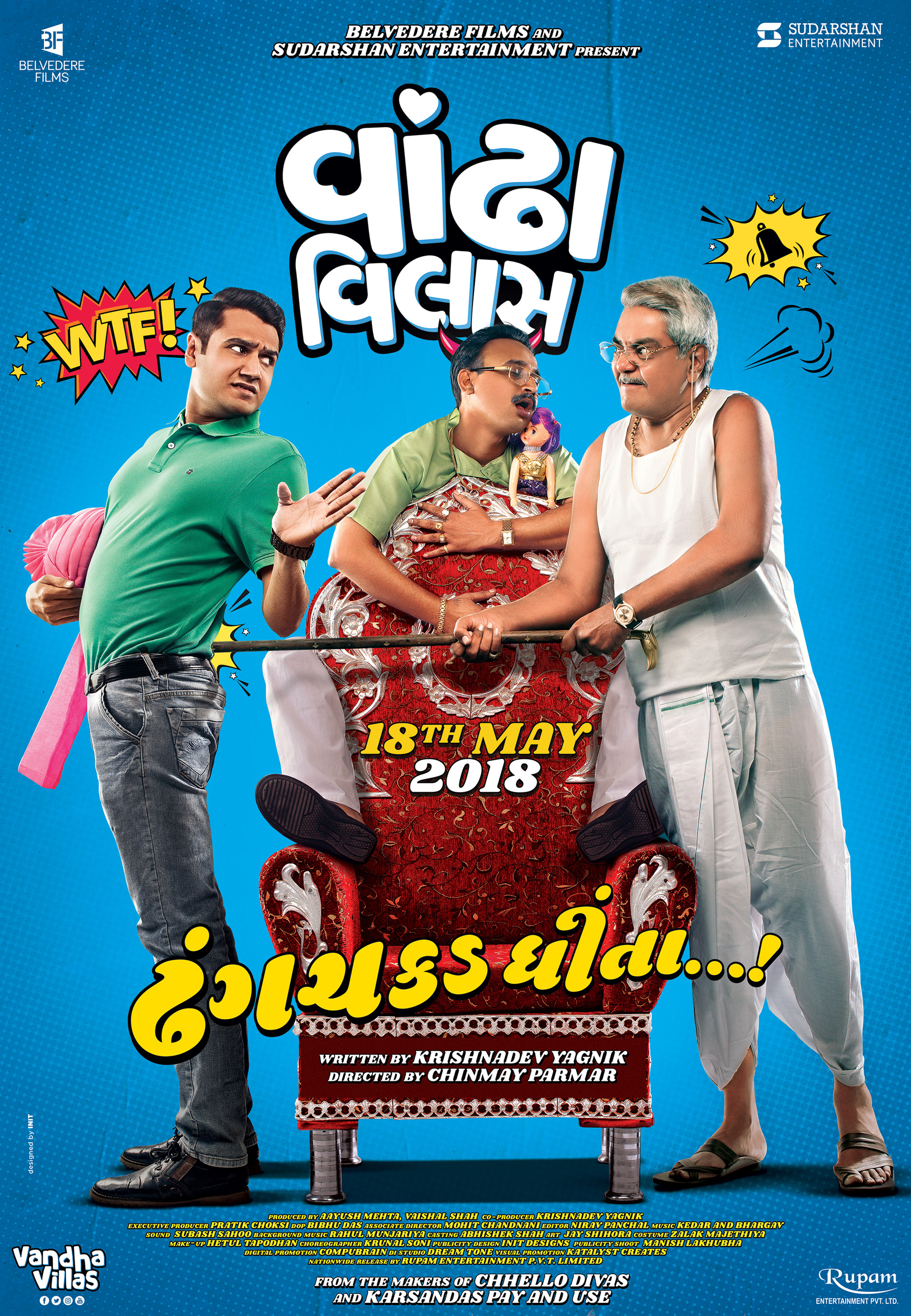 Mega Sized Movie Poster Image for Vandha Villas (#3 of 4)