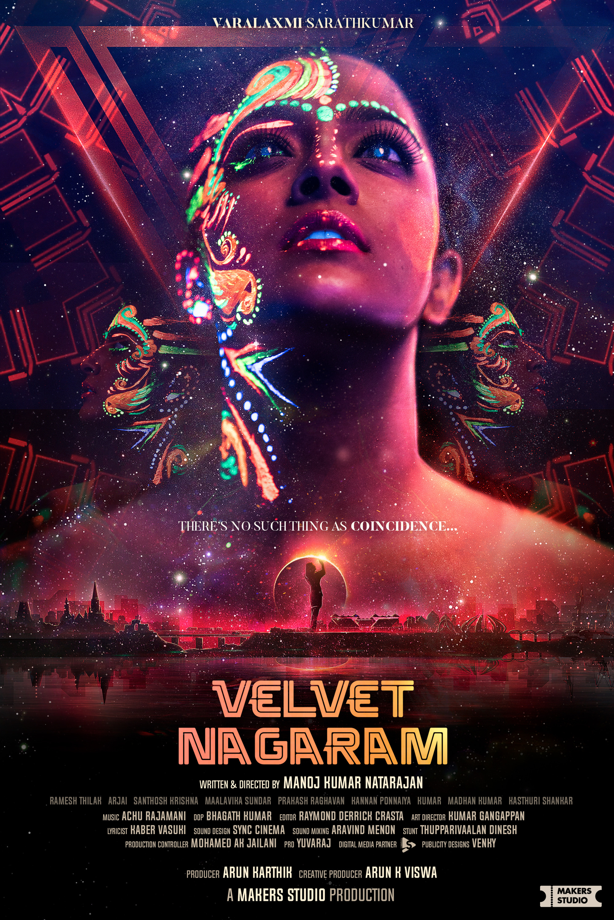 Mega Sized Movie Poster Image for Velvet Nagaram 