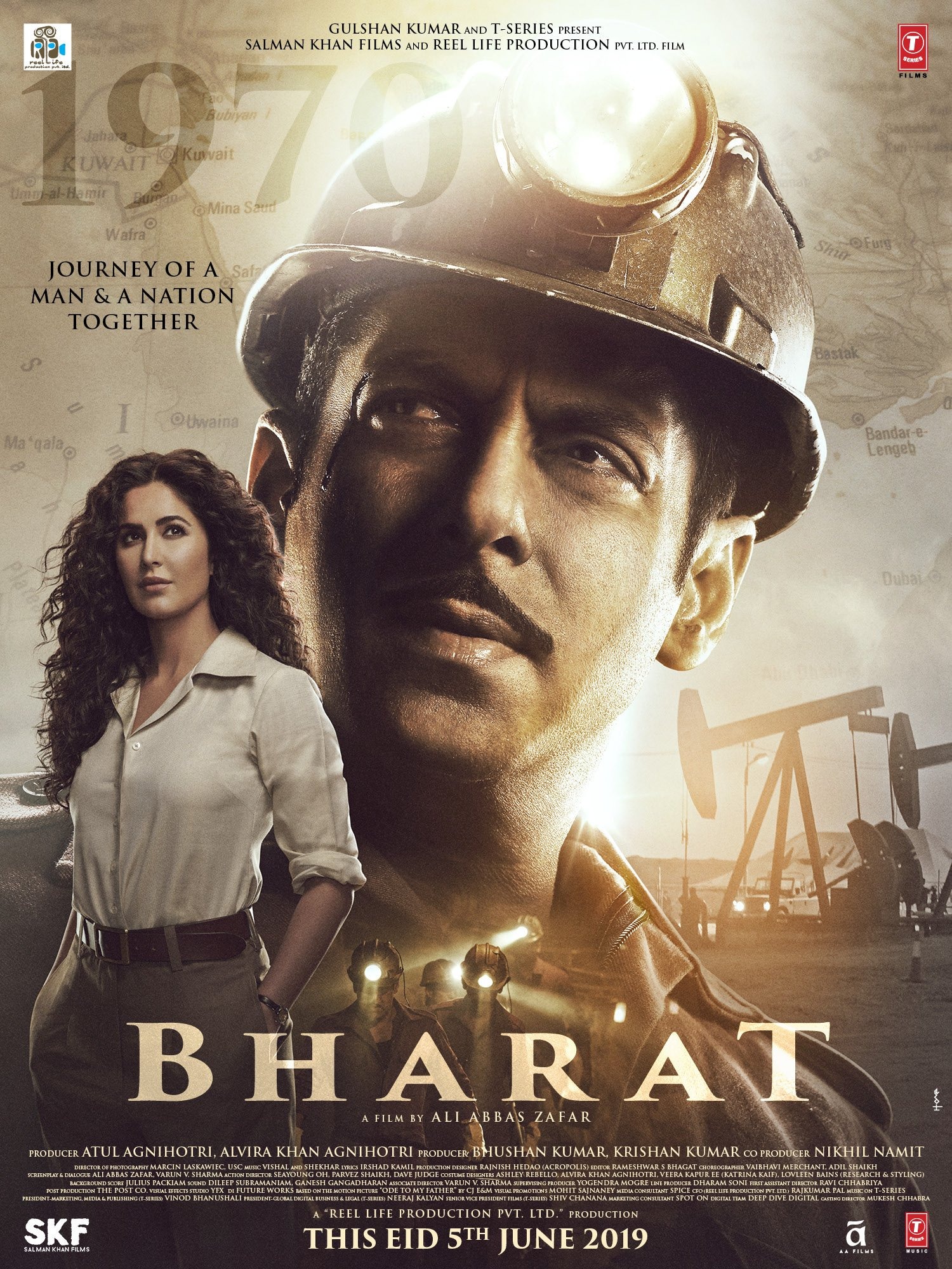 Mega Sized Movie Poster Image for Bharat 
