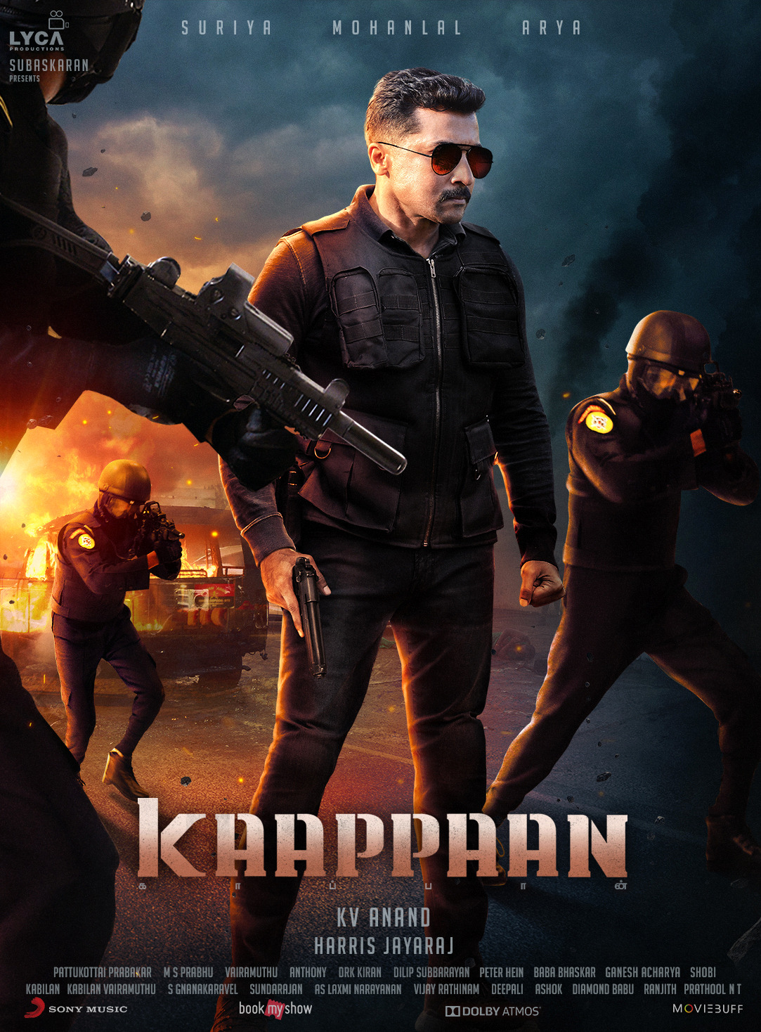 Extra Large Movie Poster Image for Kaappaan (#4 of 5)