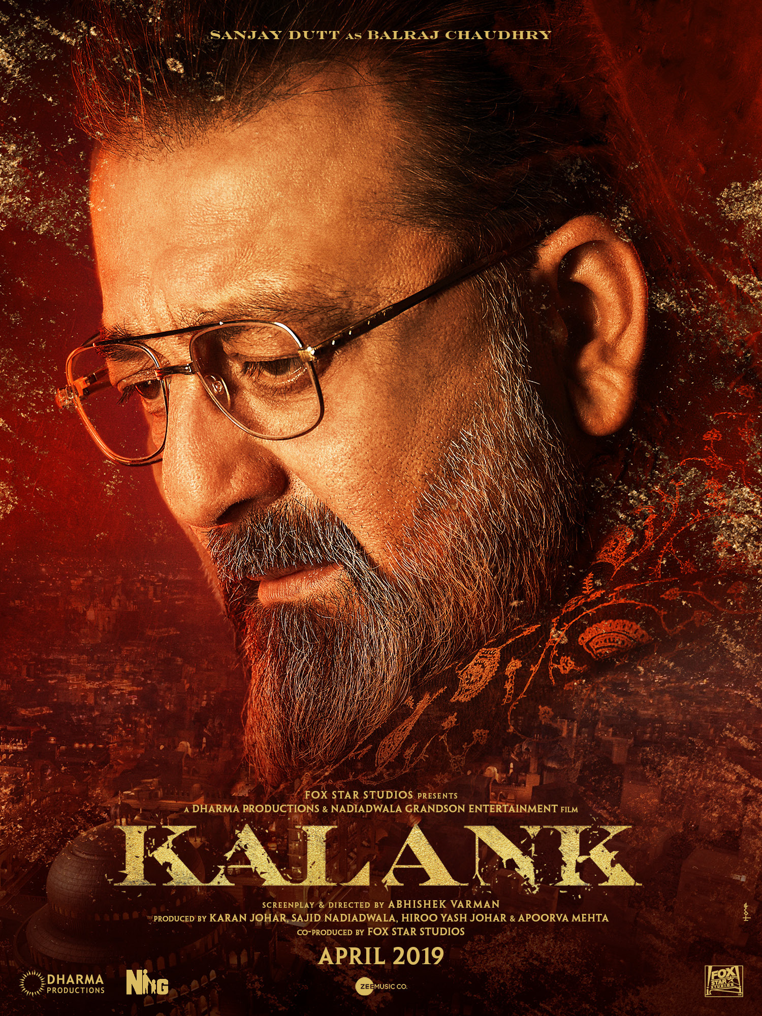 Mega Sized Movie Poster Image for Kalank (#3 of 6)