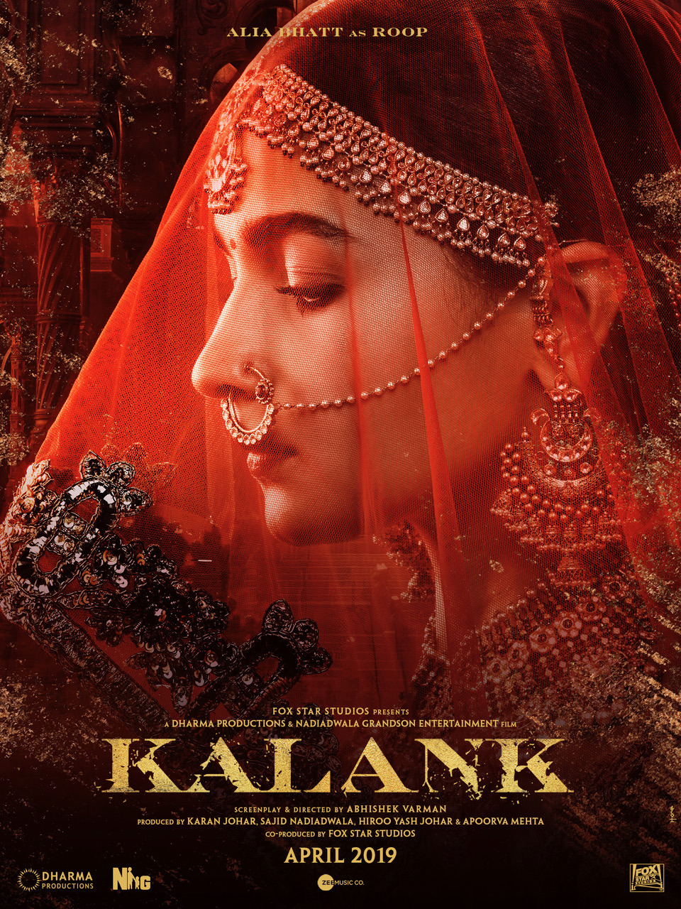 Extra Large Movie Poster Image for Kalank (#4 of 6)