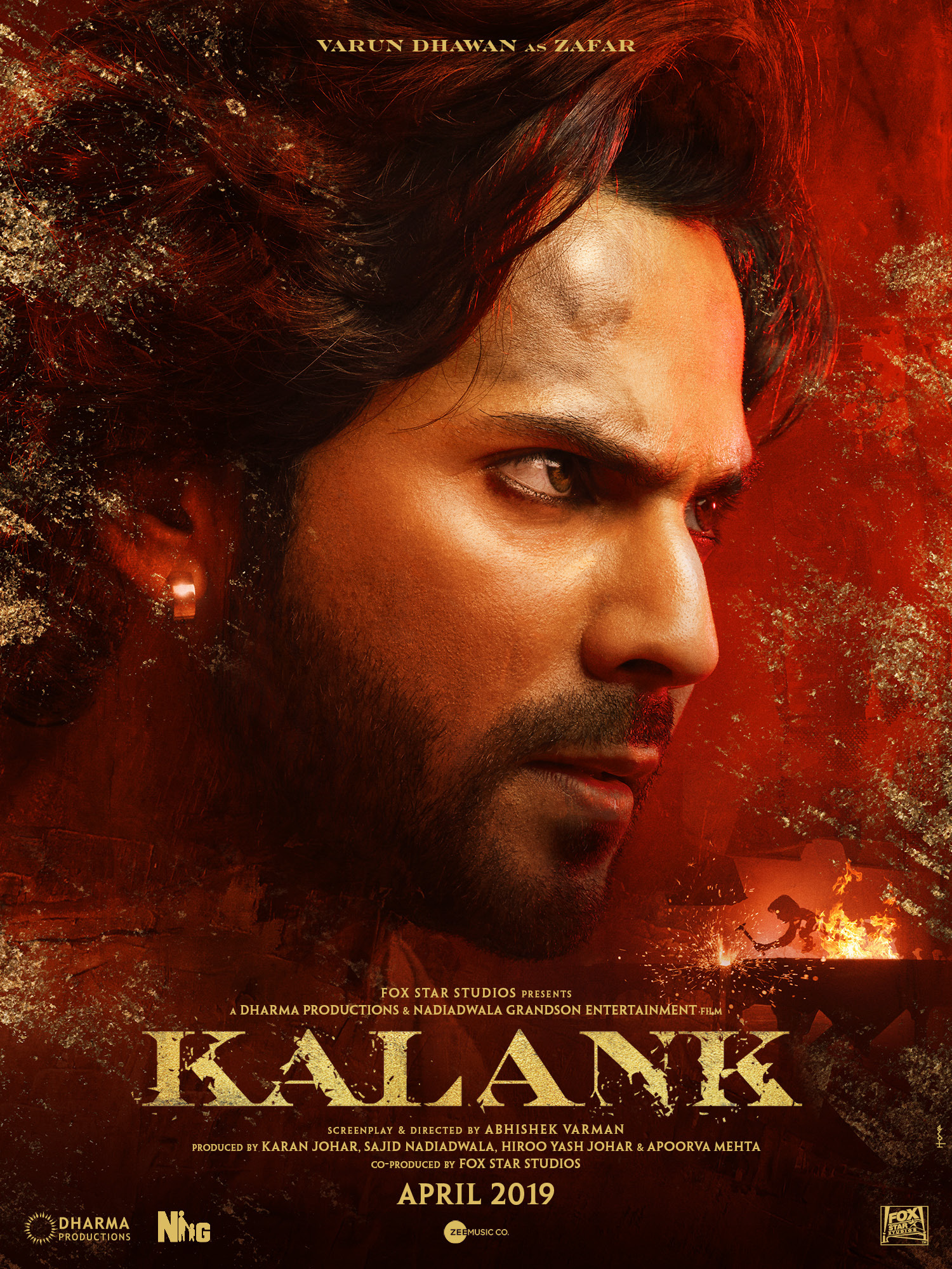 Mega Sized Movie Poster Image for Kalank (#1 of 6)