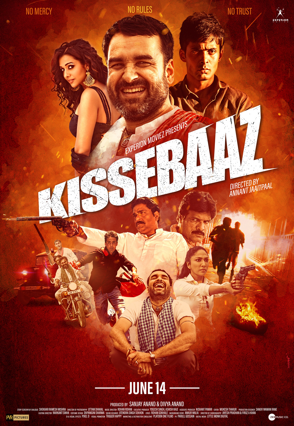 Extra Large Movie Poster Image for Kissebaaz 