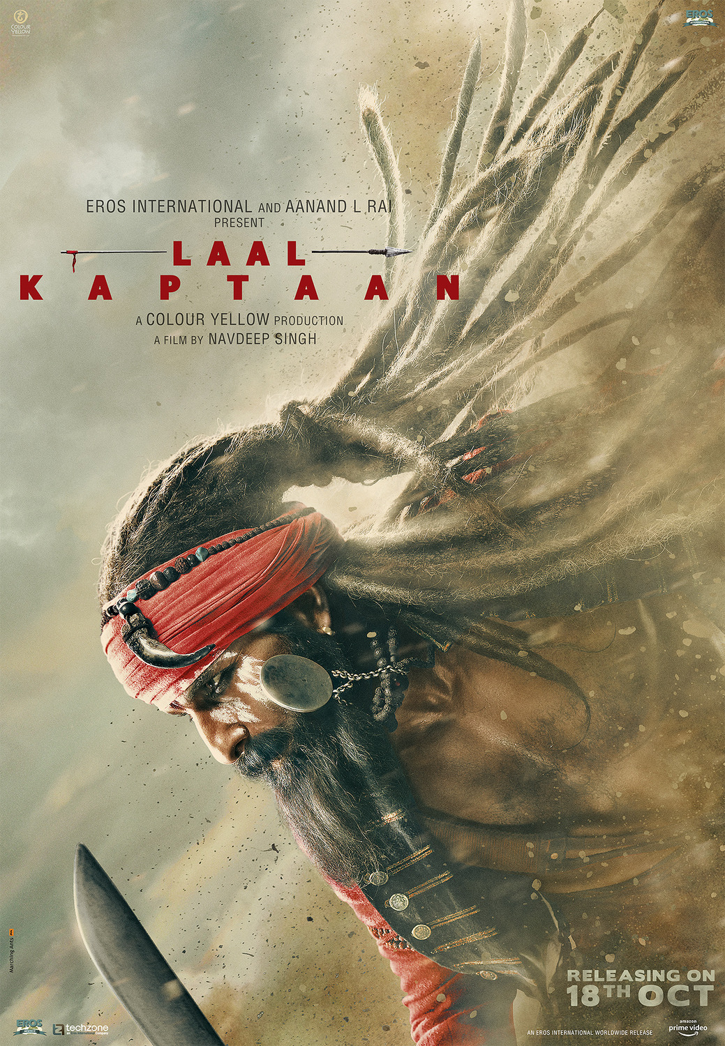 Extra Large Movie Poster Image for Laal Kaptaan (#4 of 8)