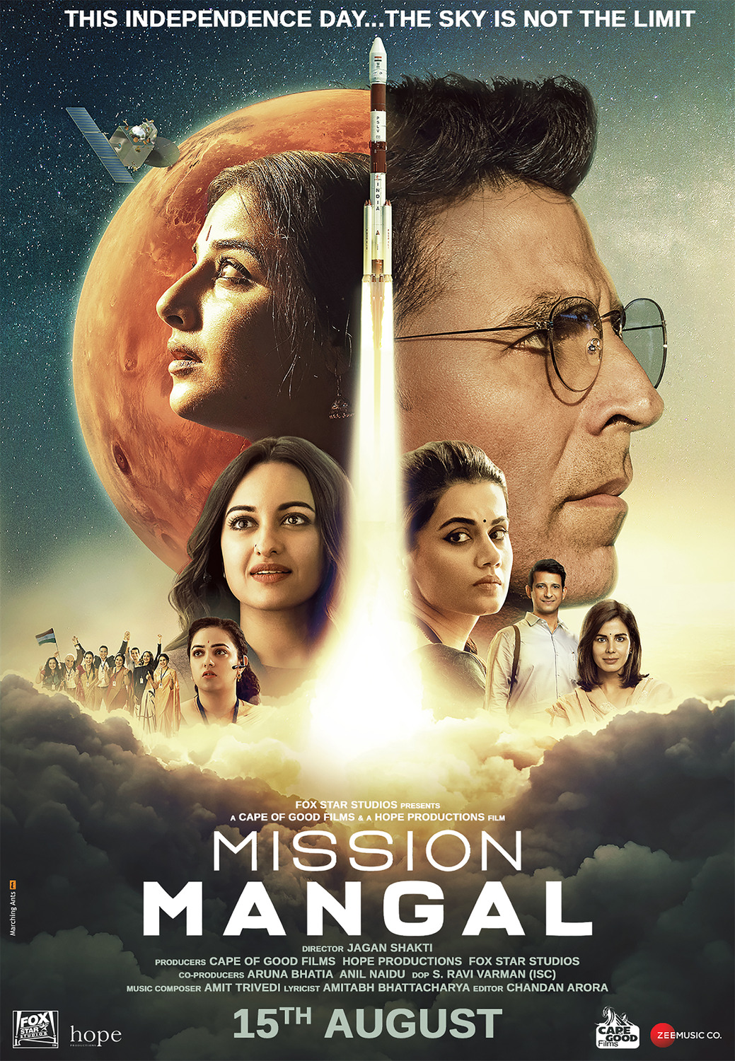 Extra Large Movie Poster Image for Mission Mangal (#1 of 3)