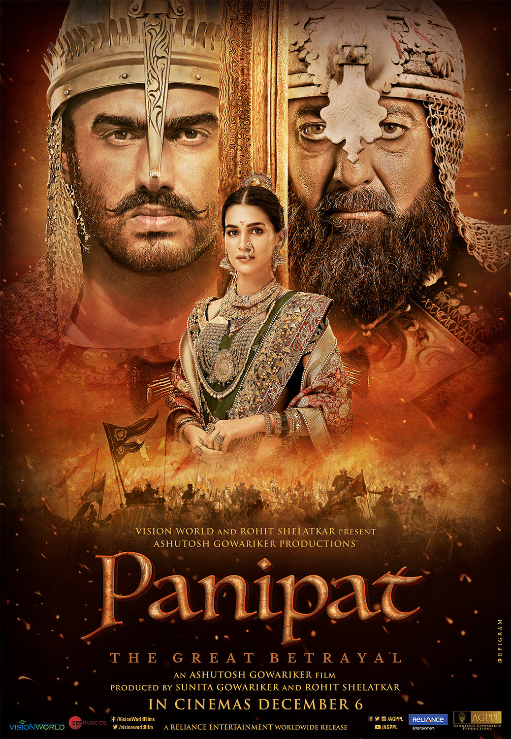 Extra Large Movie Poster Image for Panipat (#16 of 21)