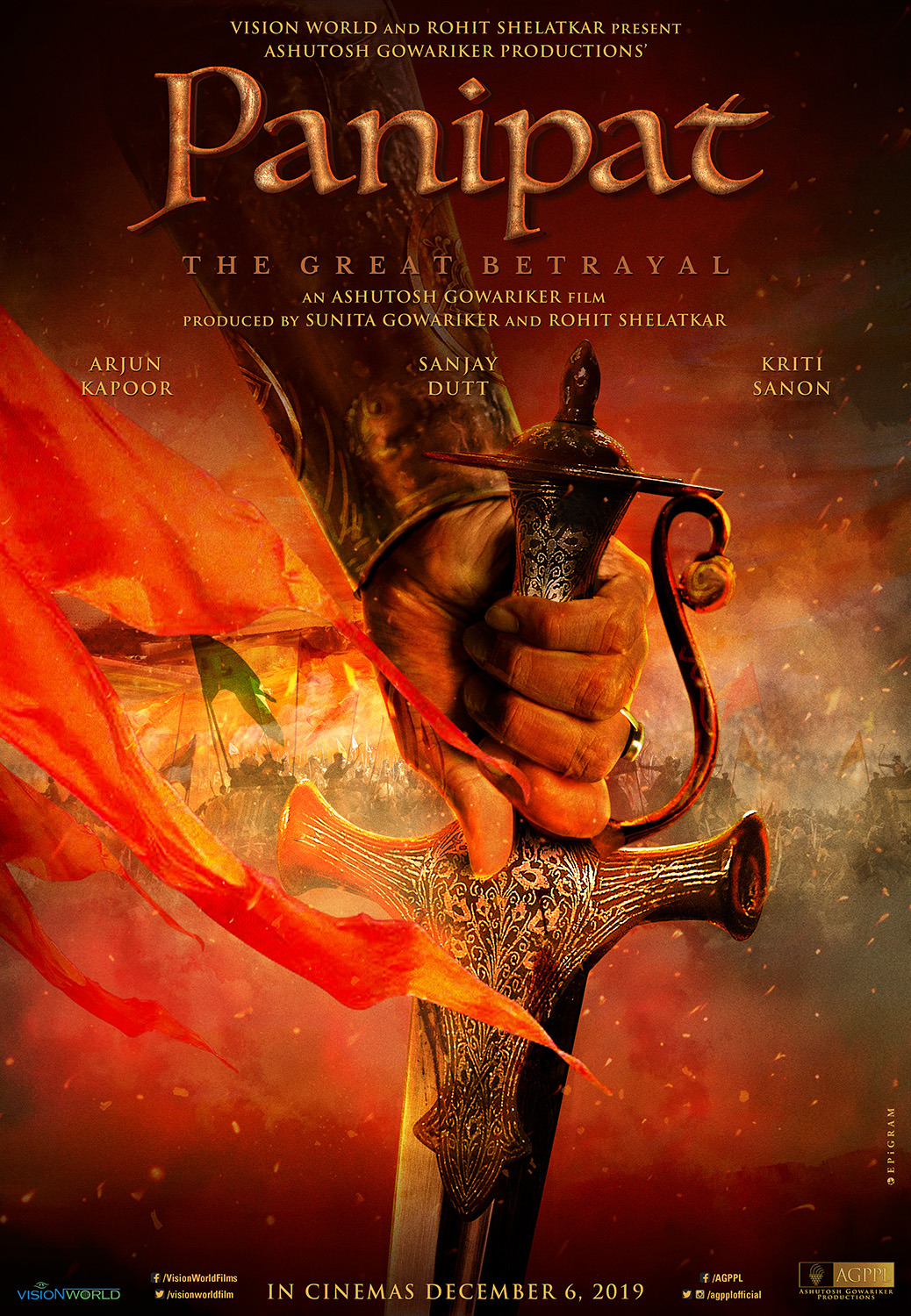 Extra Large Movie Poster Image for Panipat (#1 of 21)
