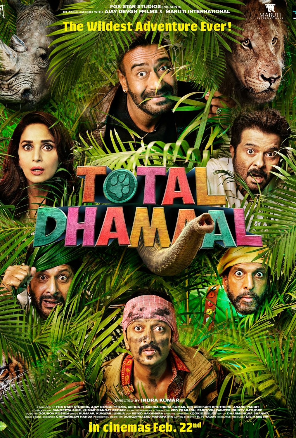 Extra Large Movie Poster Image for Total Dhamaal (#1 of 2)