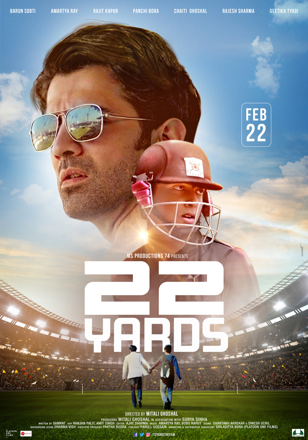 Extra Large Movie Poster Image for 22 Yards 