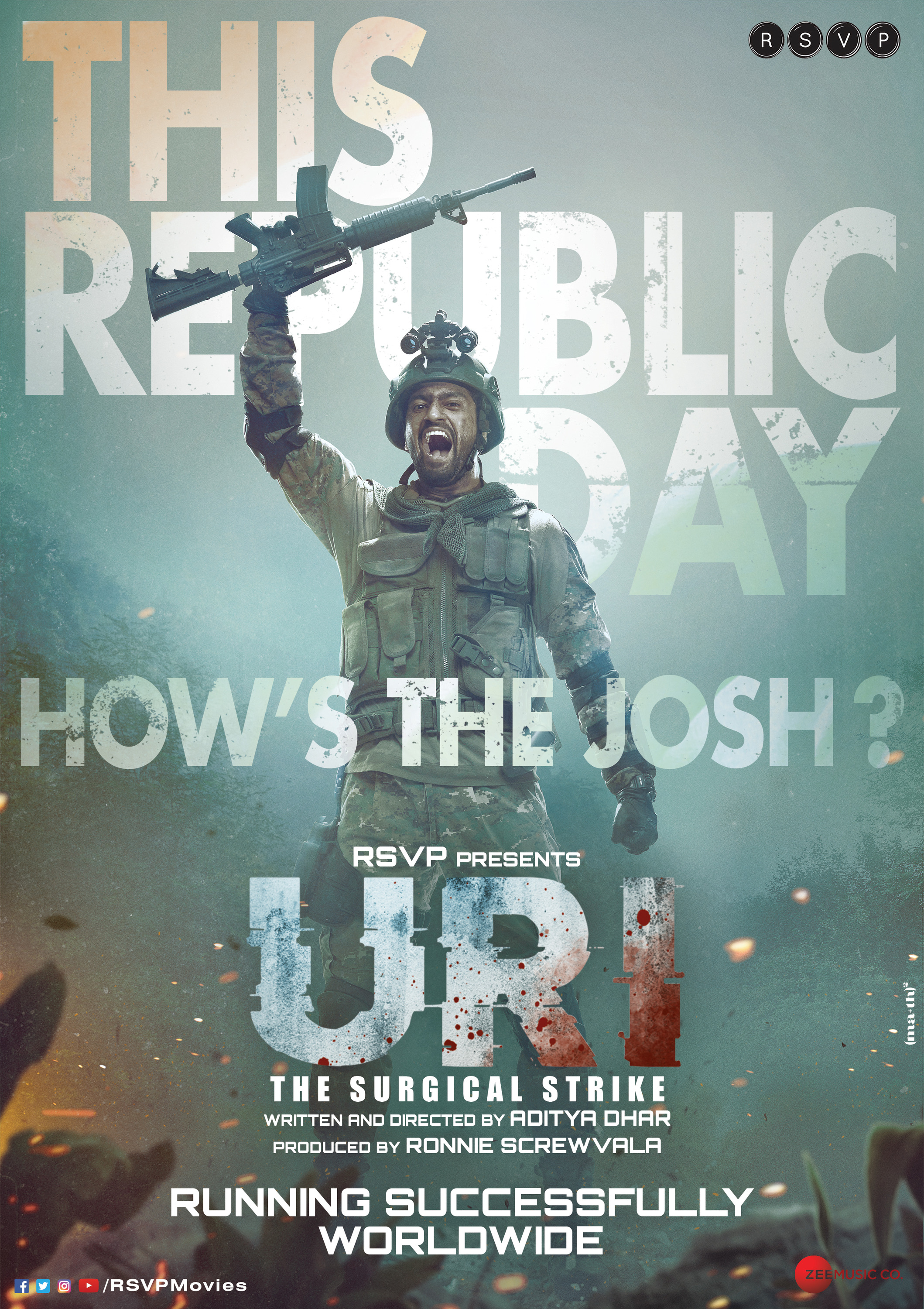 Mega Sized Movie Poster Image for Uri: The Surgical Strike (#6 of 6)