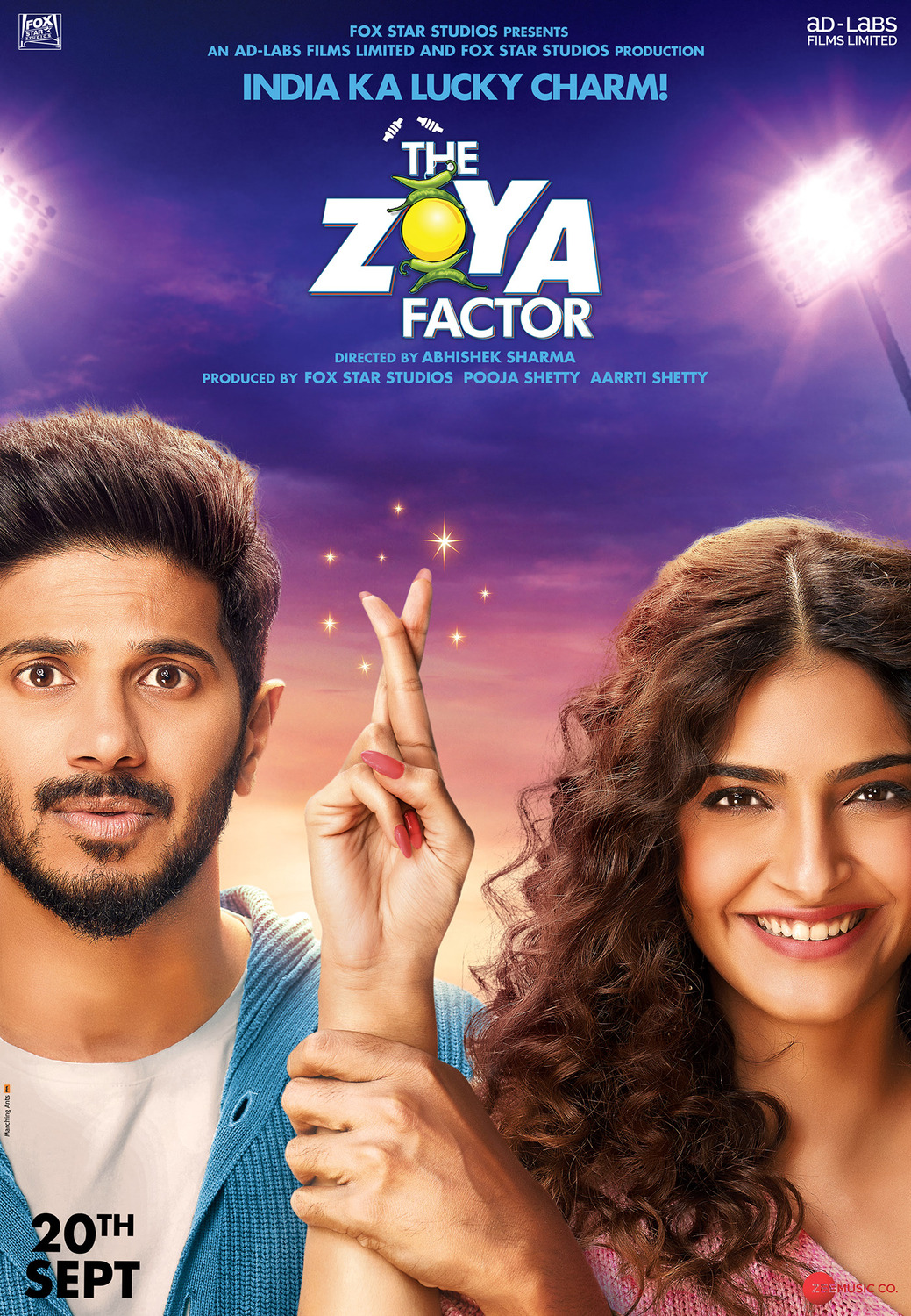 Extra Large Movie Poster Image for The Zoya Factor (#2 of 3)