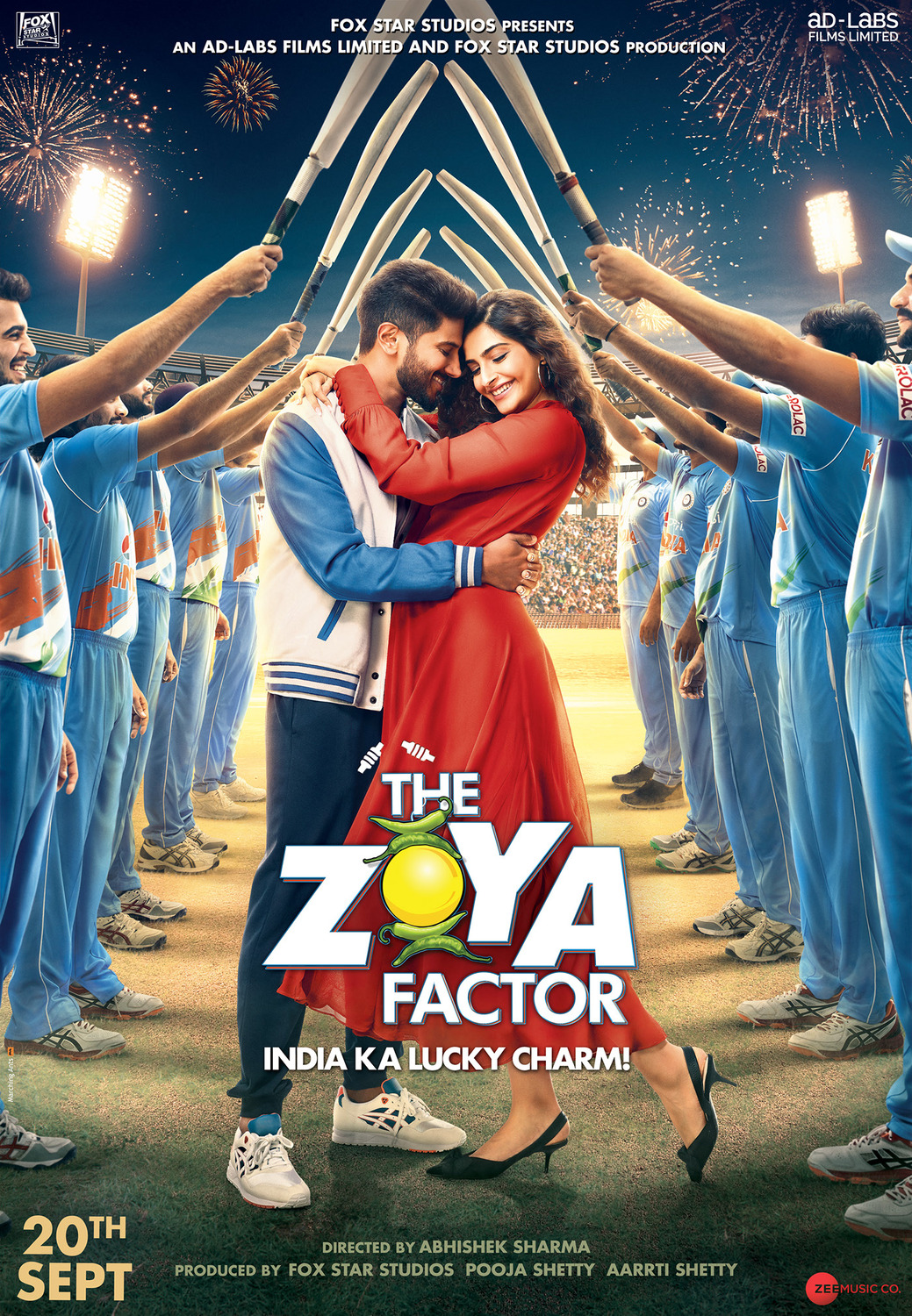 Extra Large Movie Poster Image for The Zoya Factor (#1 of 3)