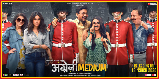Angrezi Medium Movie Poster