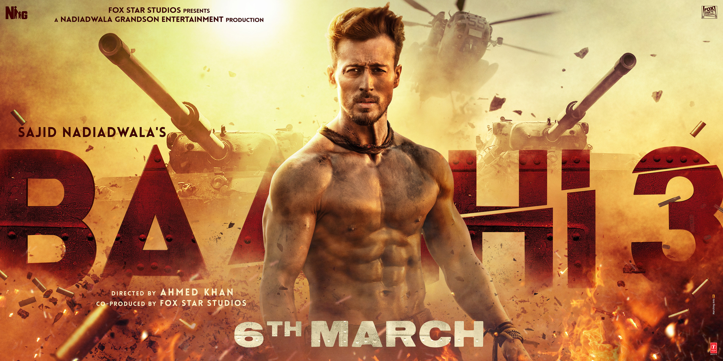 Mega Sized Movie Poster Image for Baaghi 3 (#6 of 6)