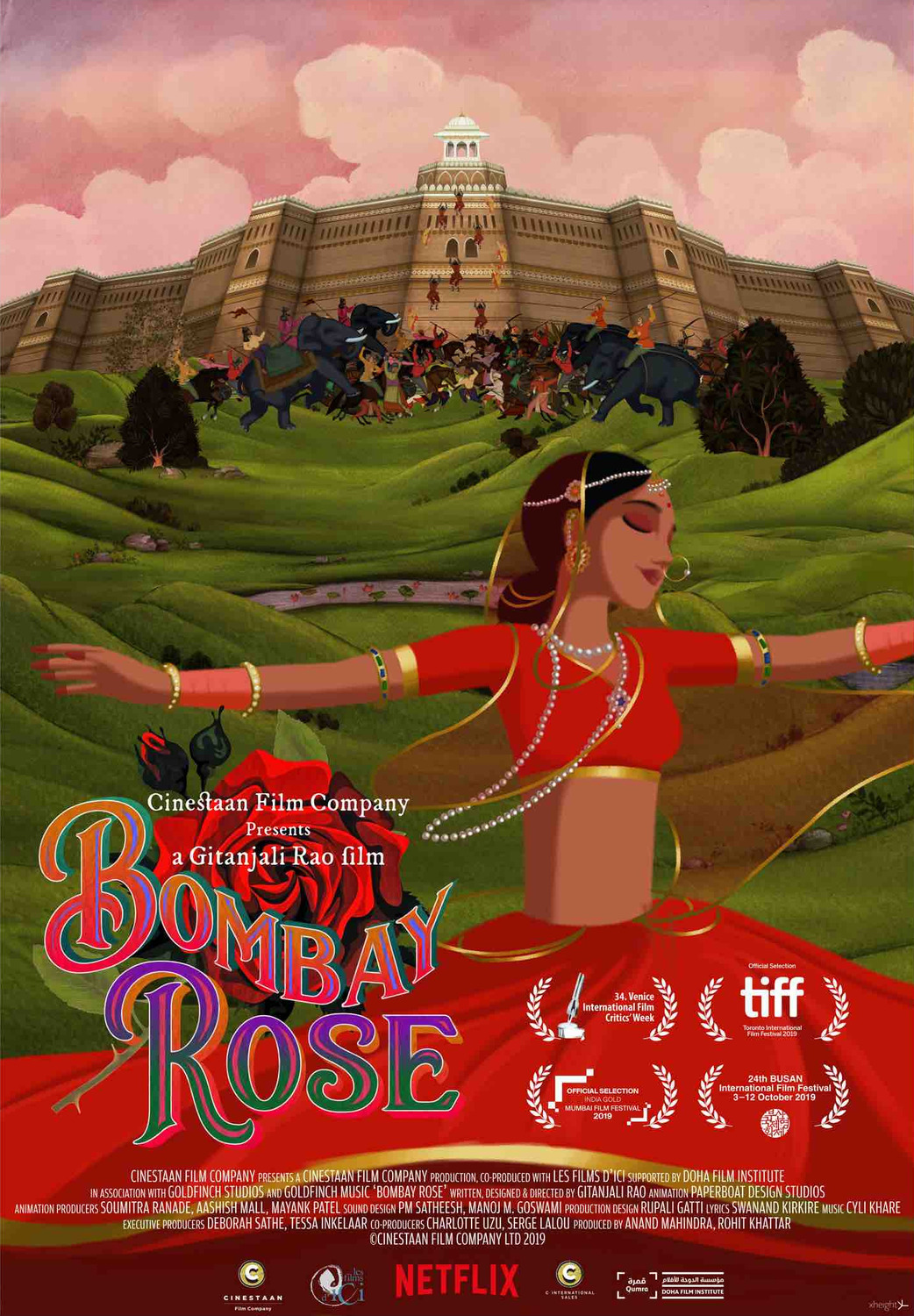 Extra Large Movie Poster Image for Bombay Rose 