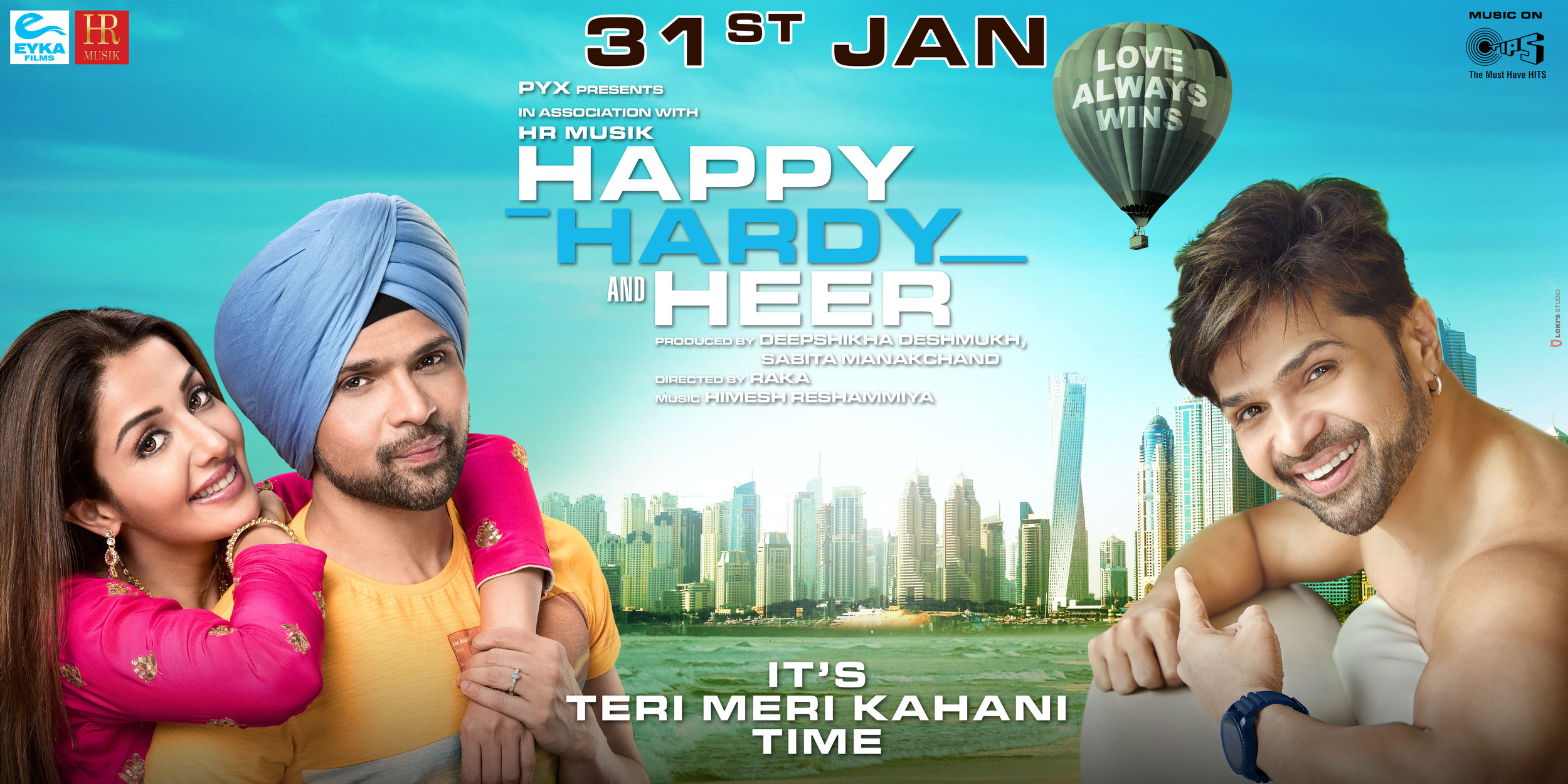 Mega Sized Movie Poster Image for Happy Hardy and Heer (#9 of 9)
