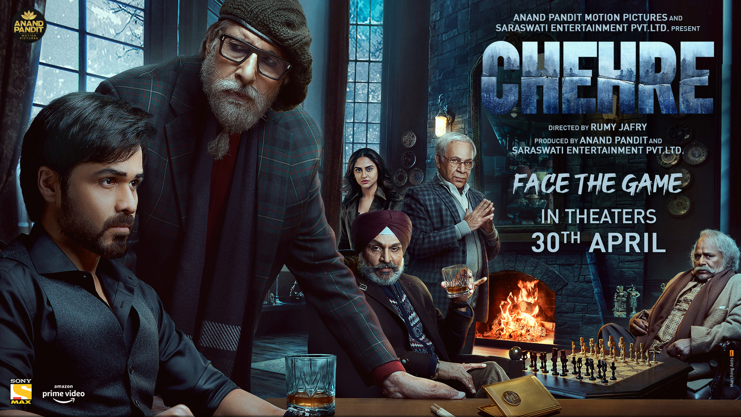 Extra Large Movie Poster Image for Chehre (#1 of 3)