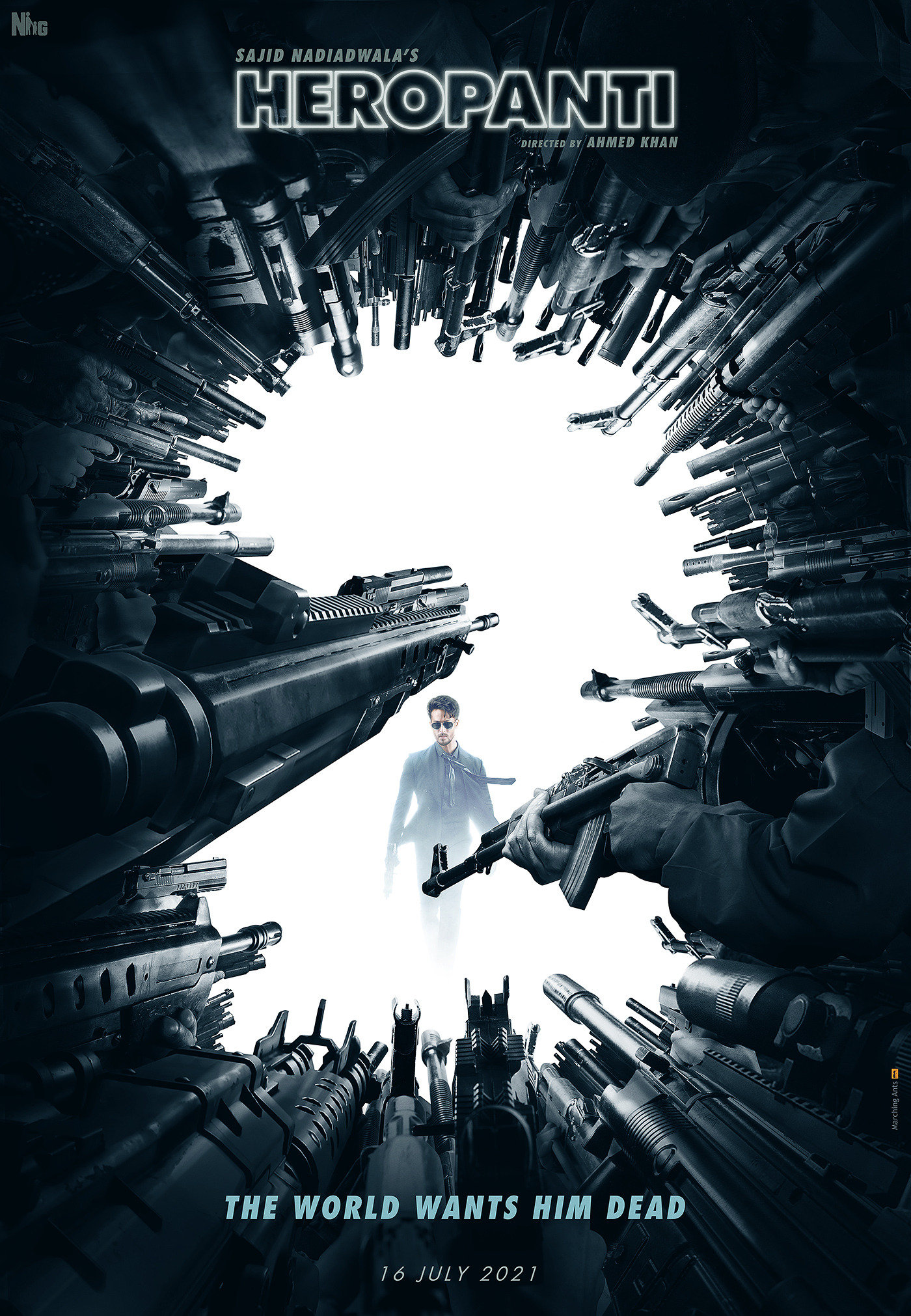 Mega Sized Movie Poster Image for Heropanti 2 (#1 of 2)