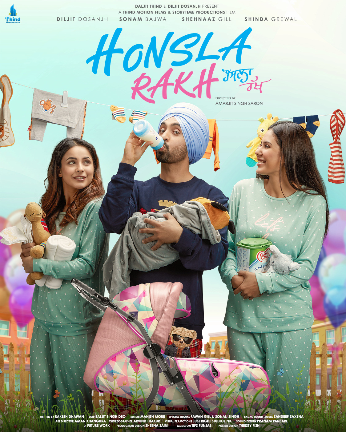 Extra Large Movie Poster Image for Honsla Rakh (#2 of 5)