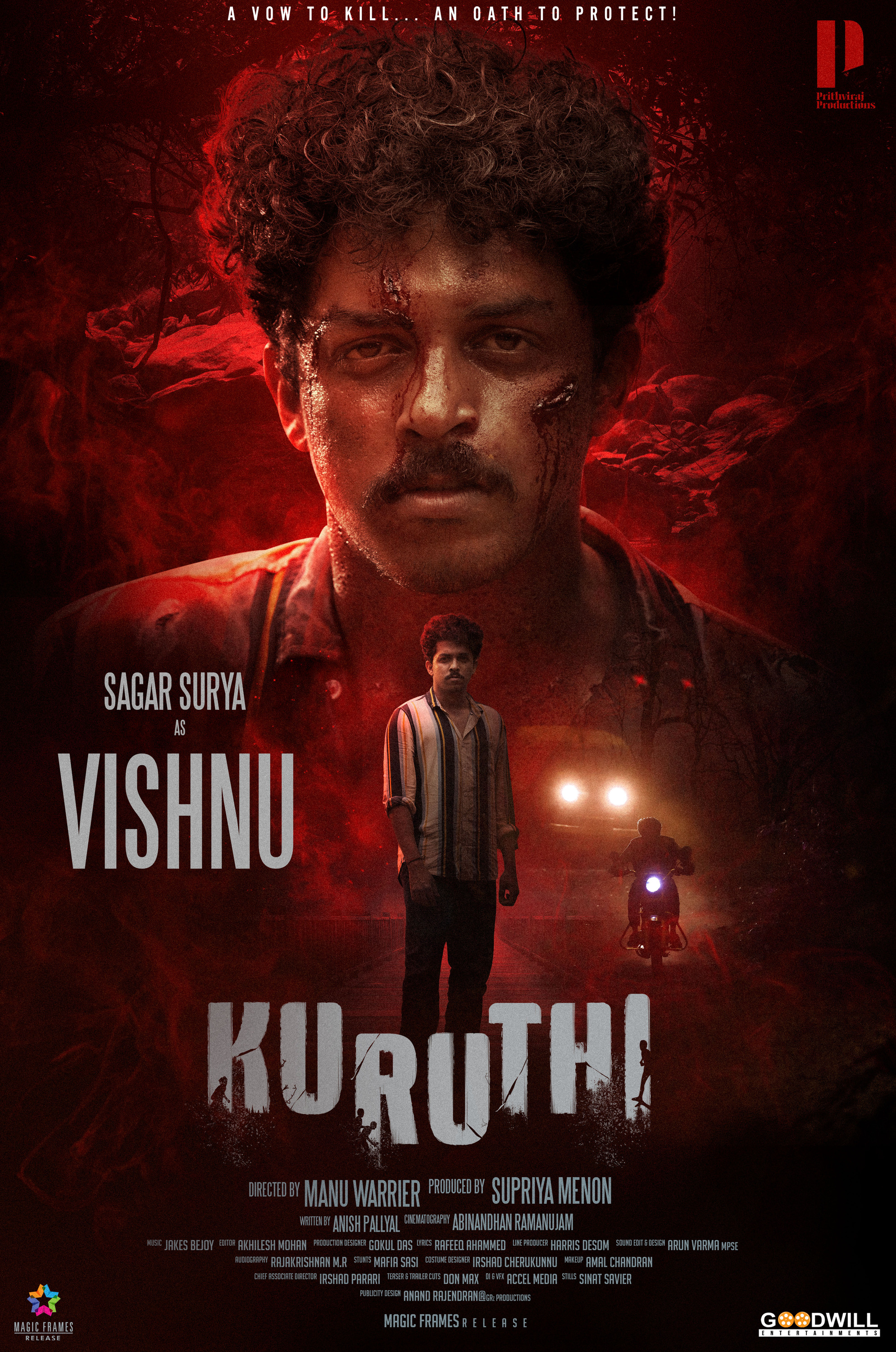 Mega Sized Movie Poster Image for Kuruthi (#15 of 17)