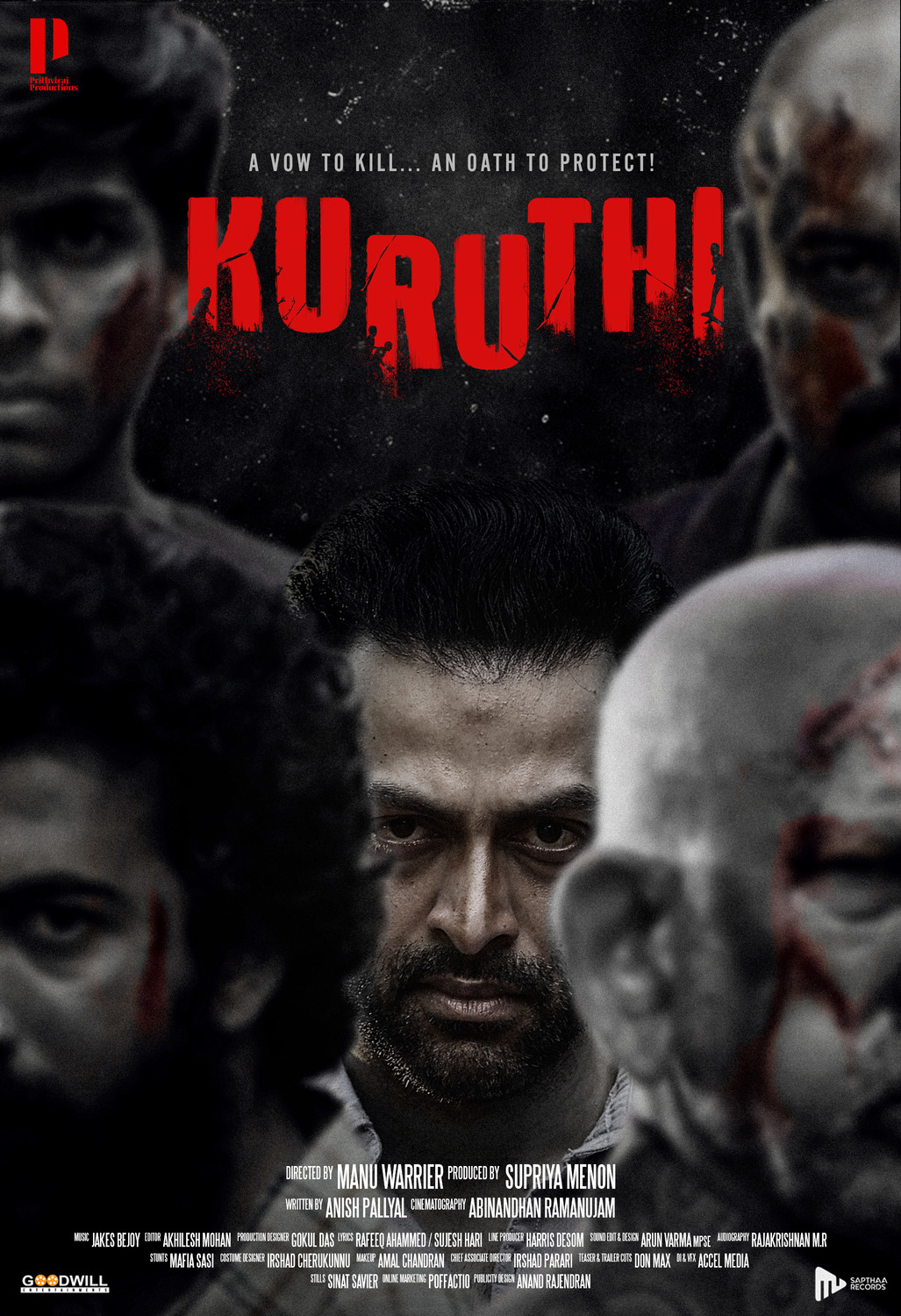 Extra Large Movie Poster Image for Kuruthi (#4 of 17)