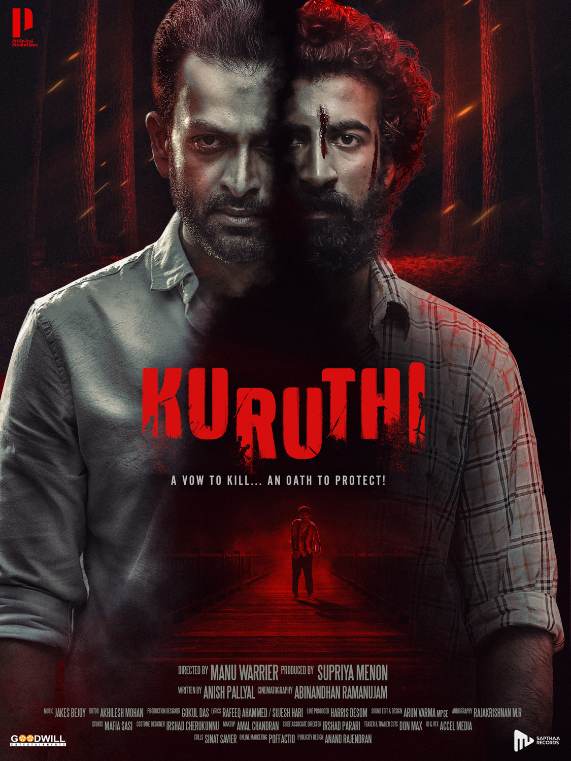 Extra Large Movie Poster Image for Kuruthi (#6 of 17)