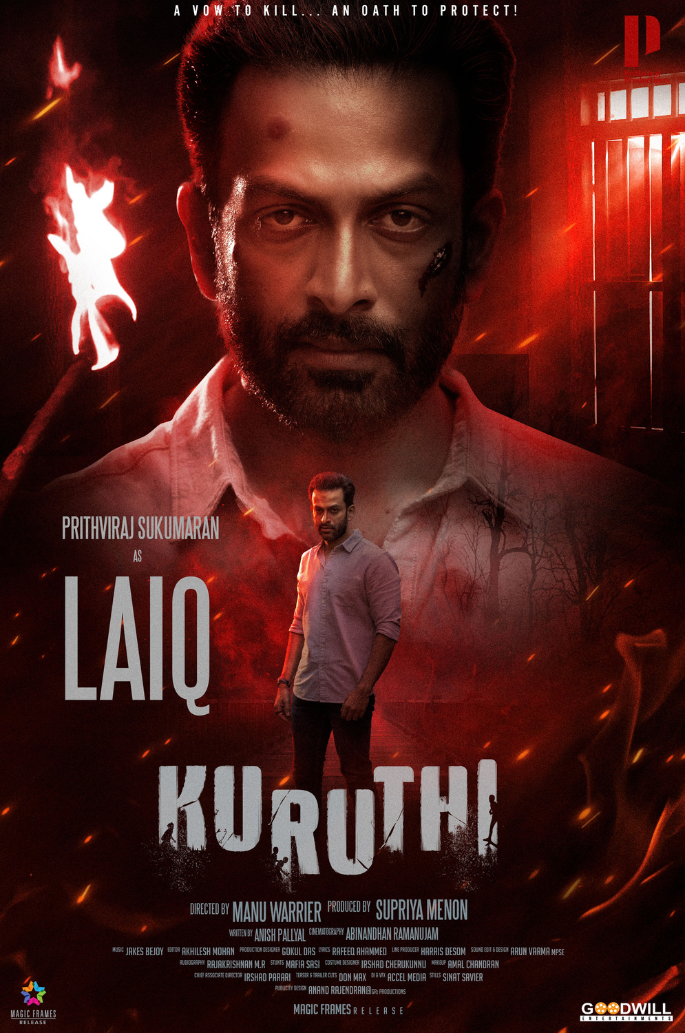 Extra Large Movie Poster Image for Kuruthi (#8 of 17)