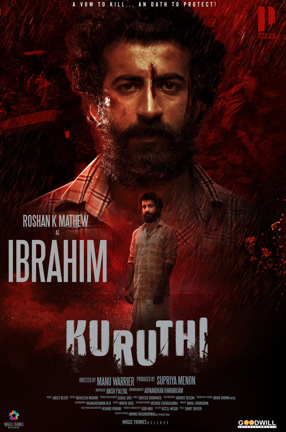 Extra Large Movie Poster Image for Kuruthi (#9 of 17)