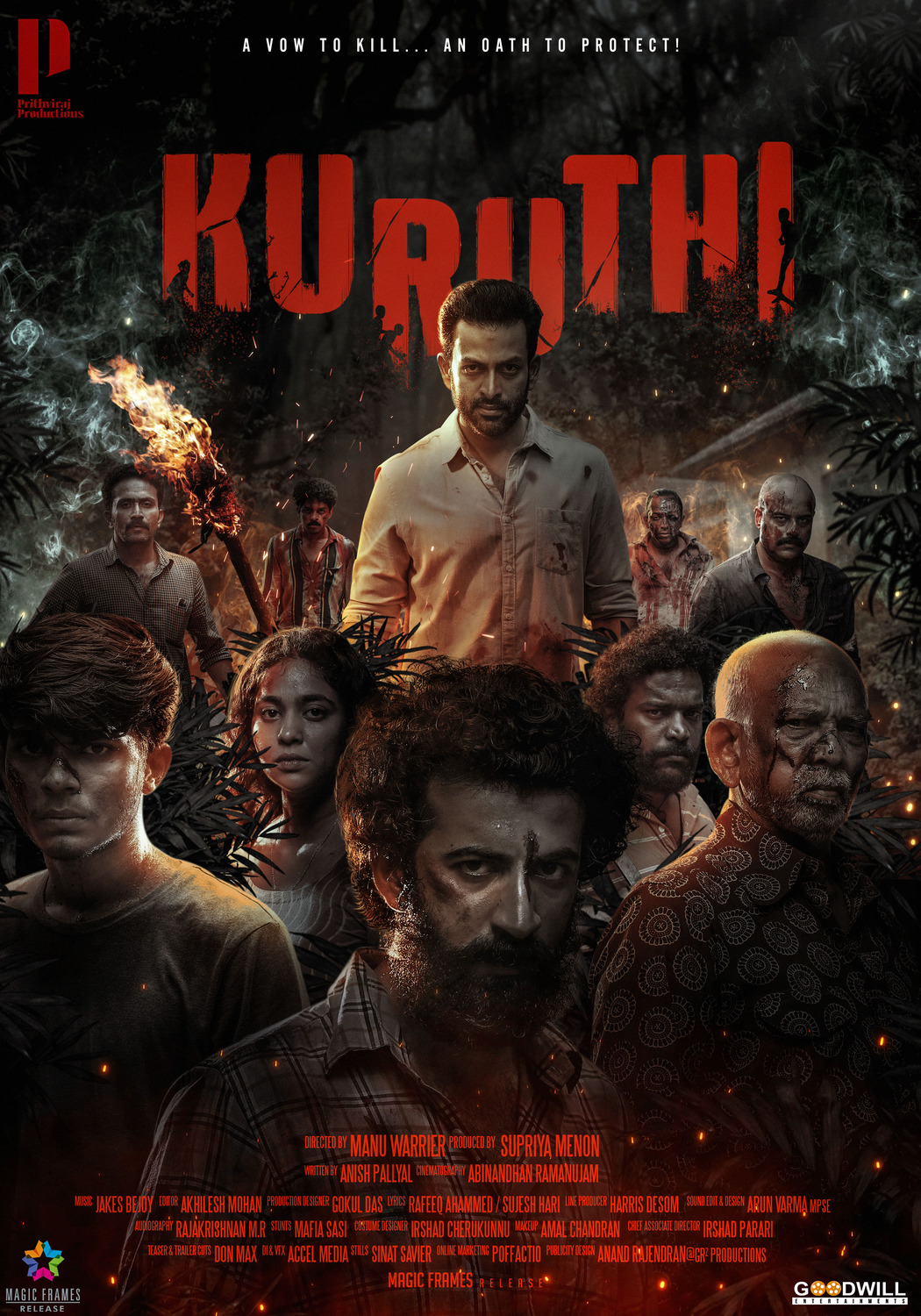 Extra Large Movie Poster Image for Kuruthi (#1 of 17)