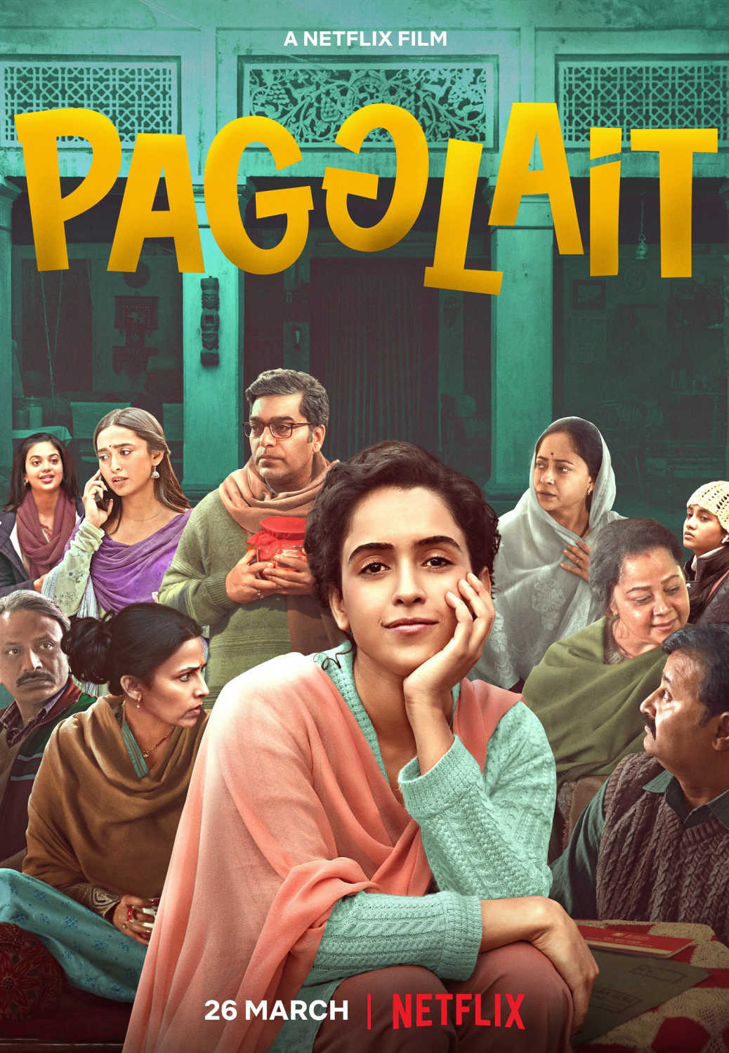 Extra Large Movie Poster Image for Pagglait 