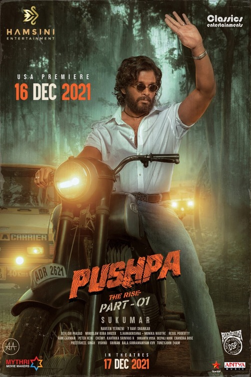 Pushpa: The Rise - Part 1 Movie Poster