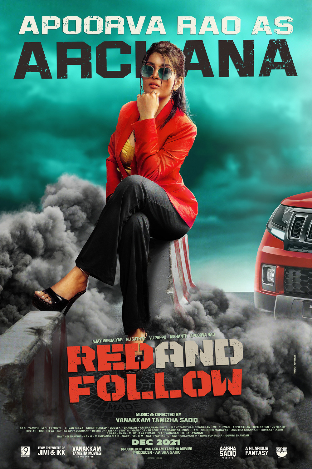 Extra Large Movie Poster Image for Red and Follow (#1 of 6)
