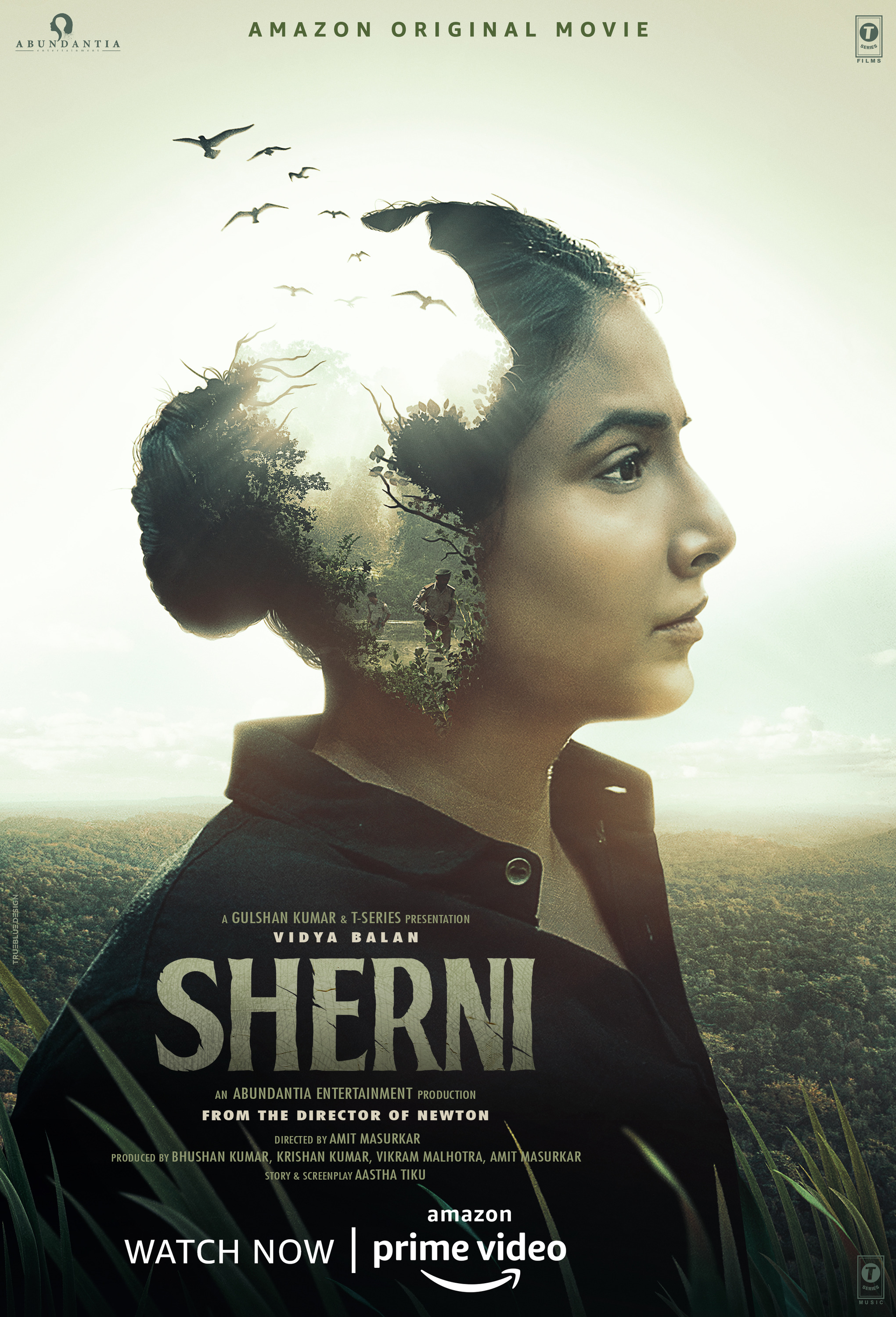 Mega Sized Movie Poster Image for Sherni (#2 of 3)